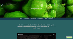 Desktop Screenshot of cobblehillcsa.org