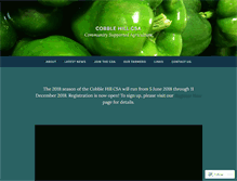 Tablet Screenshot of cobblehillcsa.org